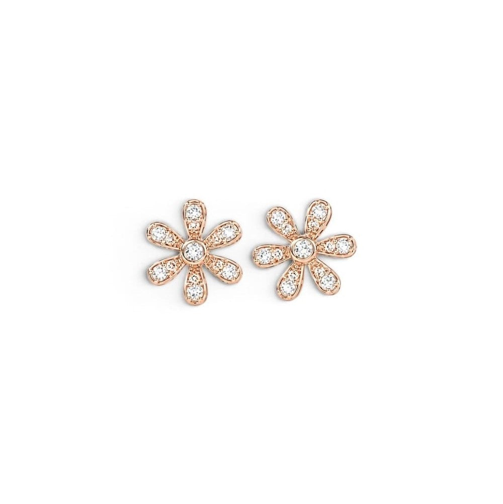 Daisy Silver Studs