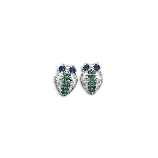Owl Silver Studs