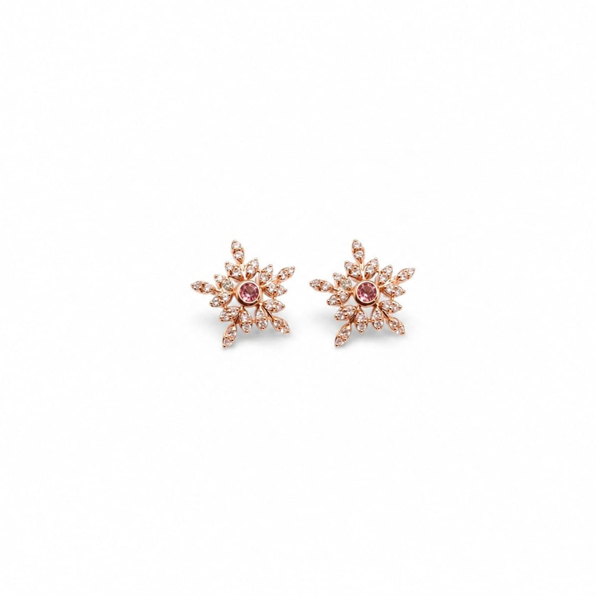 Solara Studs Rose Gold