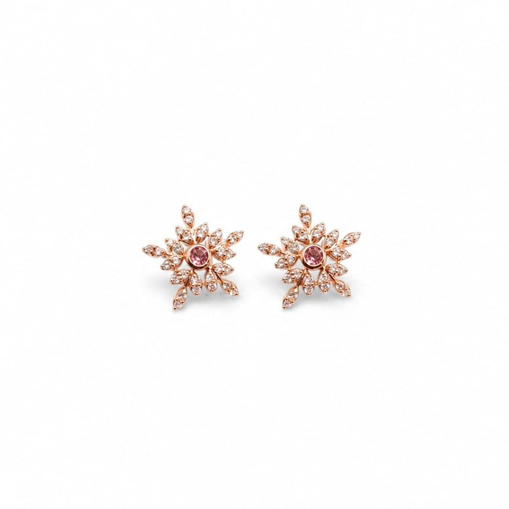 Solara Studs Rose Gold