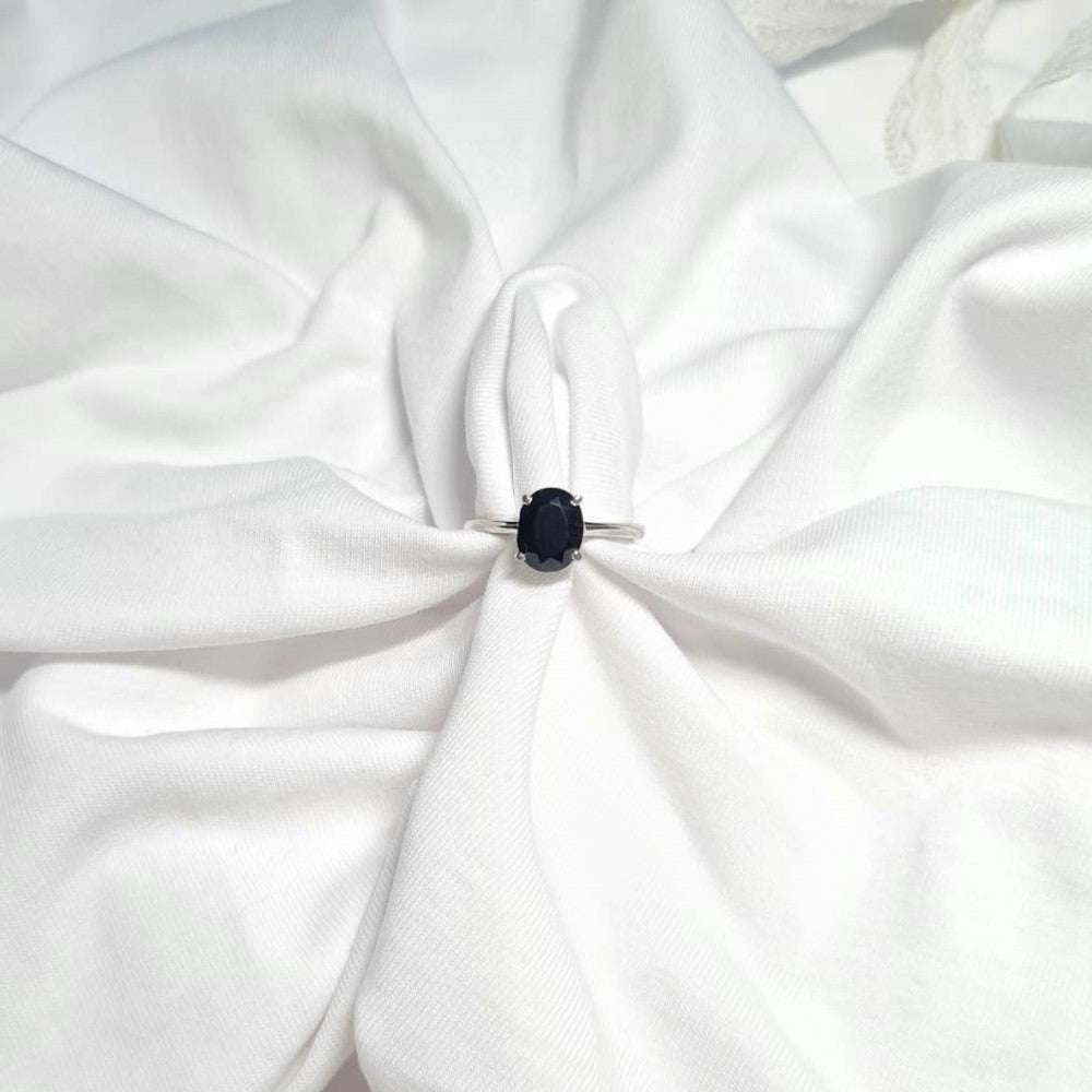Timeless Black Gemstone Ring