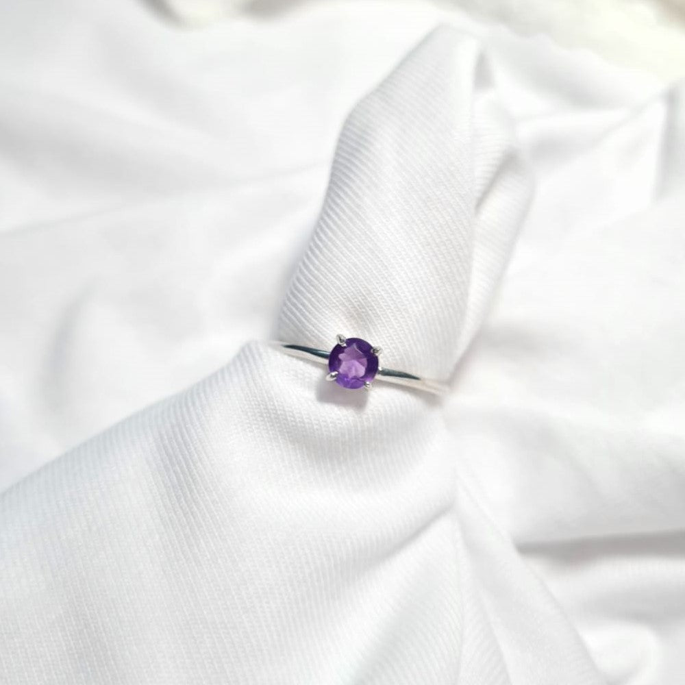 Round Birthcolor Ring