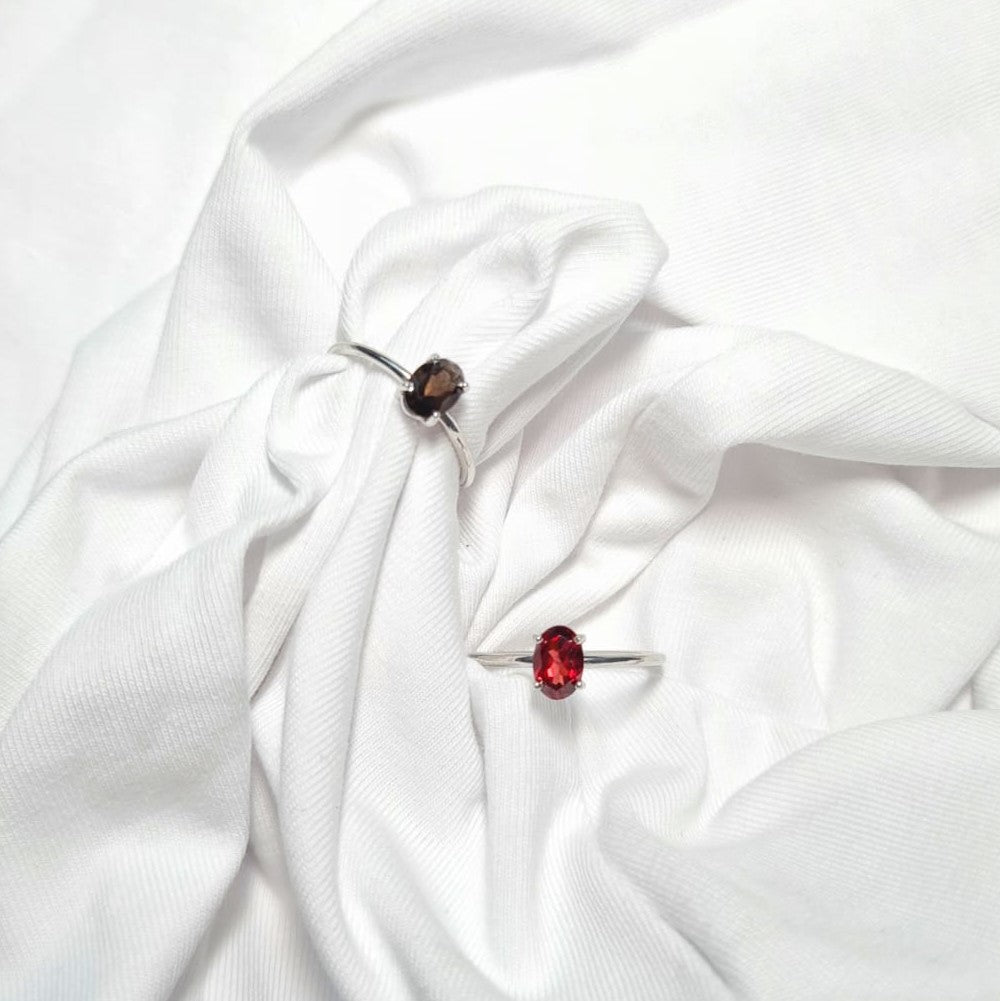 Oval Birthcolor Ring