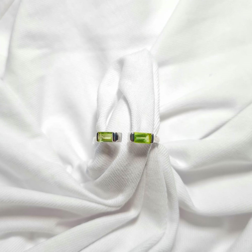 Baguette Open BirthColor Ring