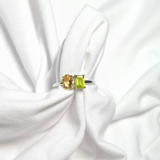 Spring Color Duet Ring