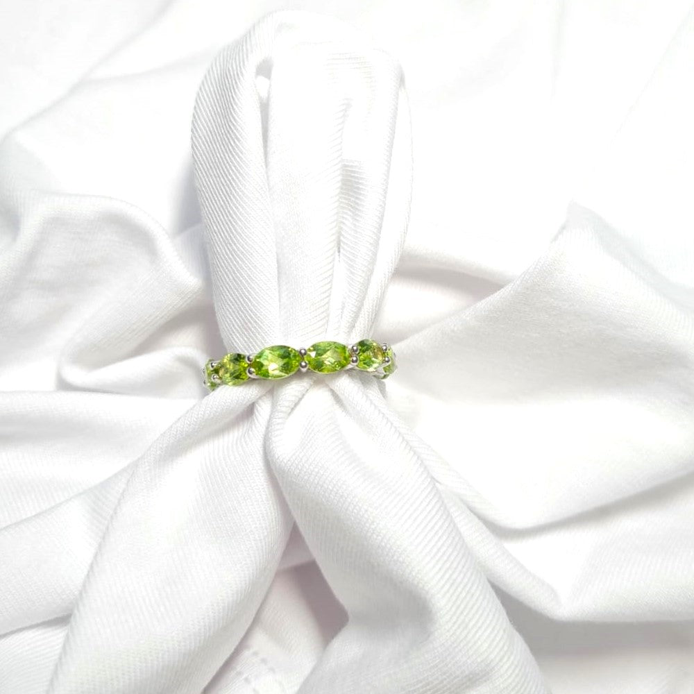 Eternity Oval Birthcolor Band