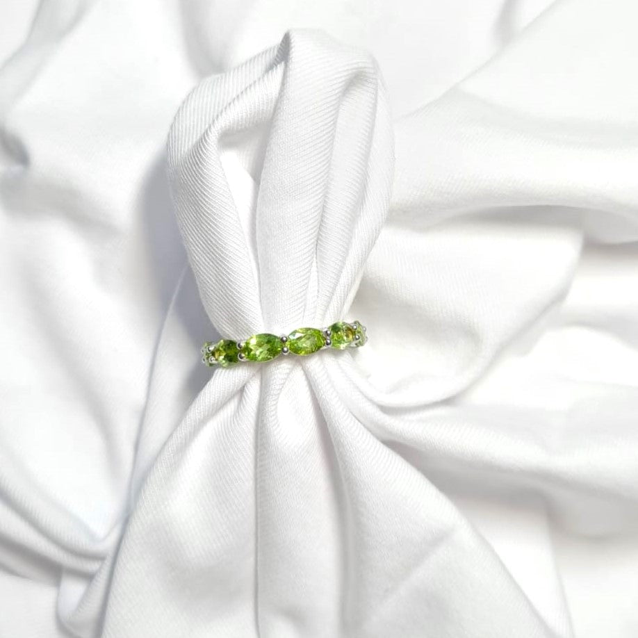 Eternity Oval Birthcolor Band