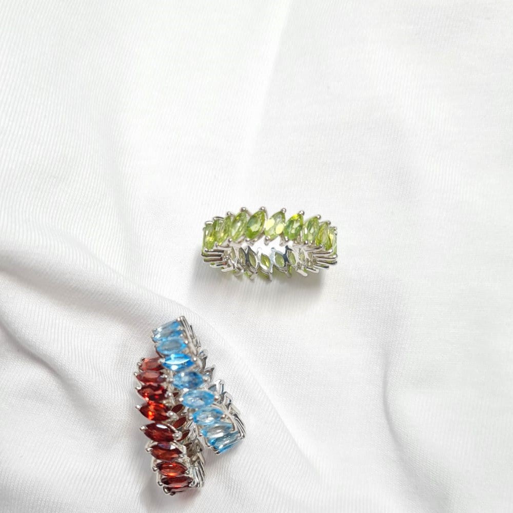 Eternity Marquise Birthcolor Band