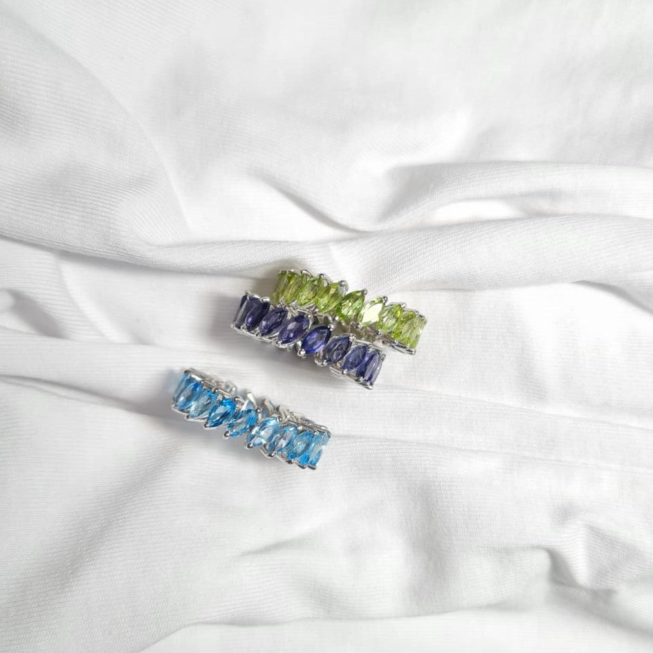 Eternity Marquise Birthcolor Band