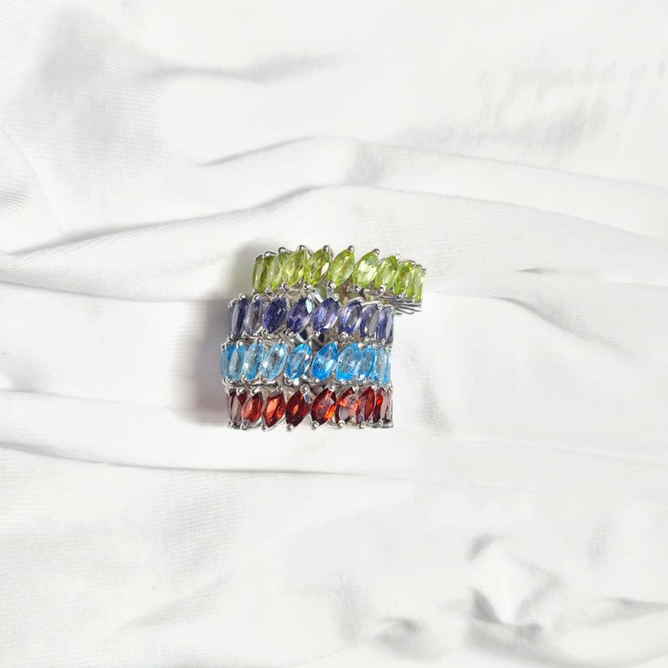 Eternity Marquise Birthcolor Band