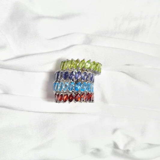 Eternity Marquise Birthcolor Band