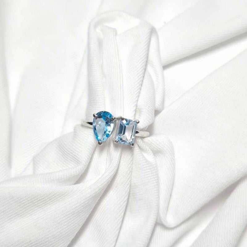 Sky Color Duet Ring