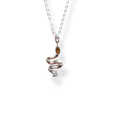 Serpentina Charm Pendant with chain