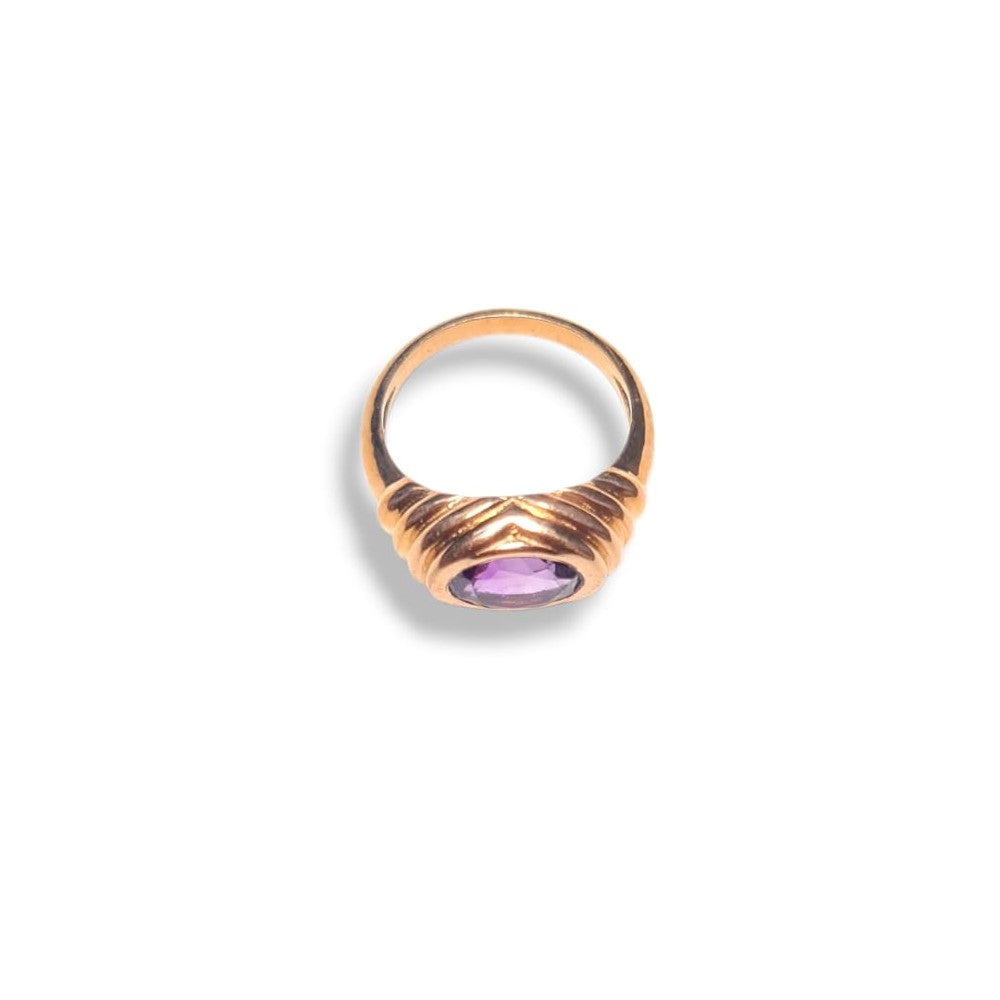 Purple Signet Ring