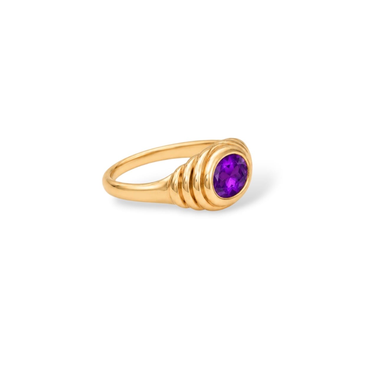 Purple Signet Ring