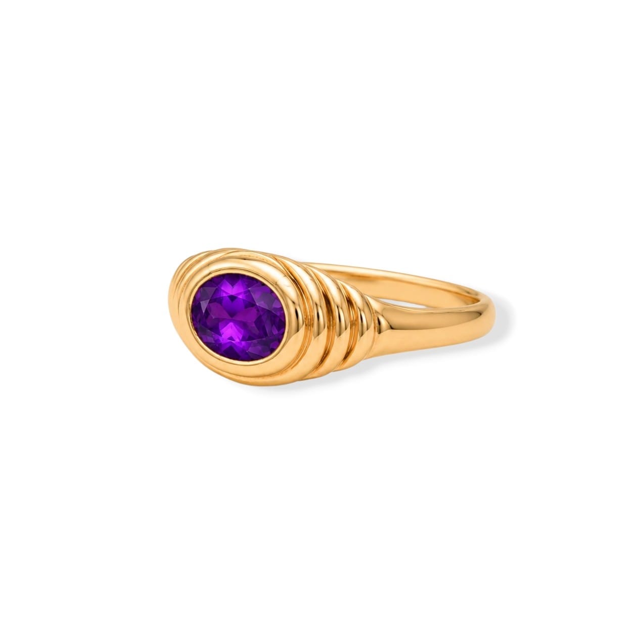 Purple Signet Ring