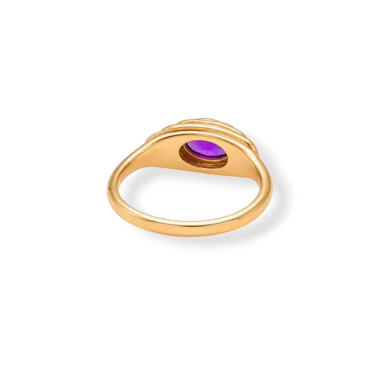 Purple Signet Ring