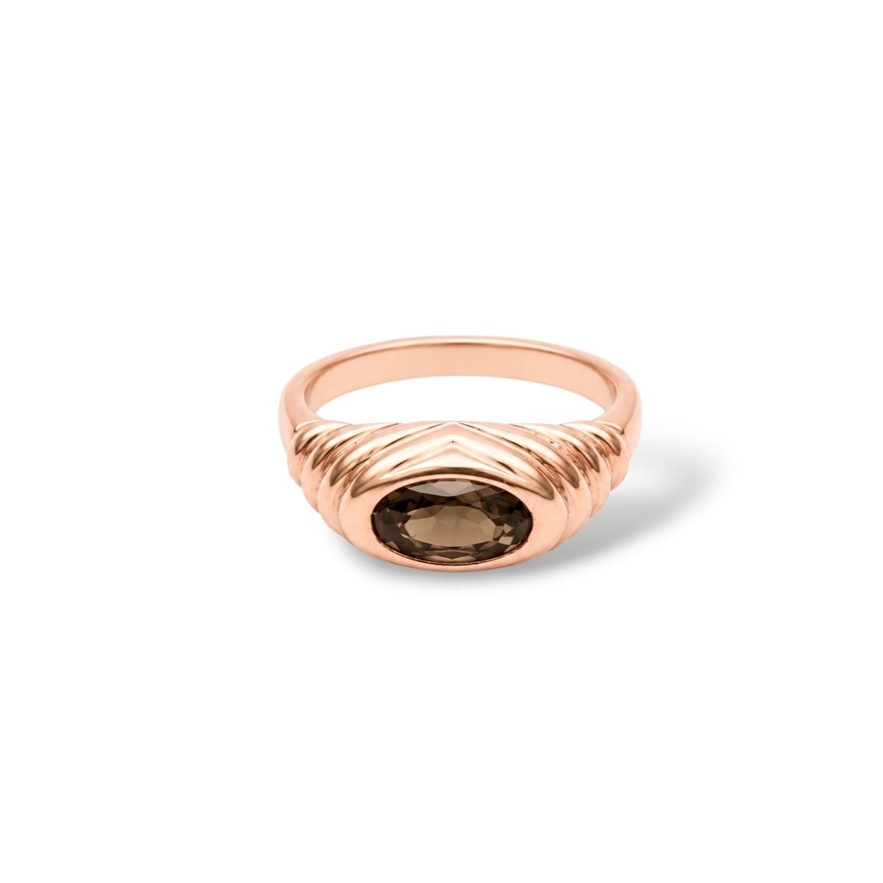 Brown Signet Ring