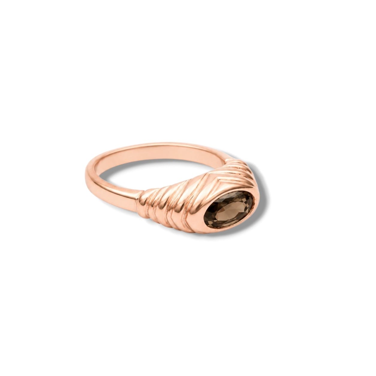 Brown Signet Ring