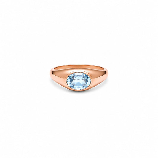 Warm Aura Signet Ring