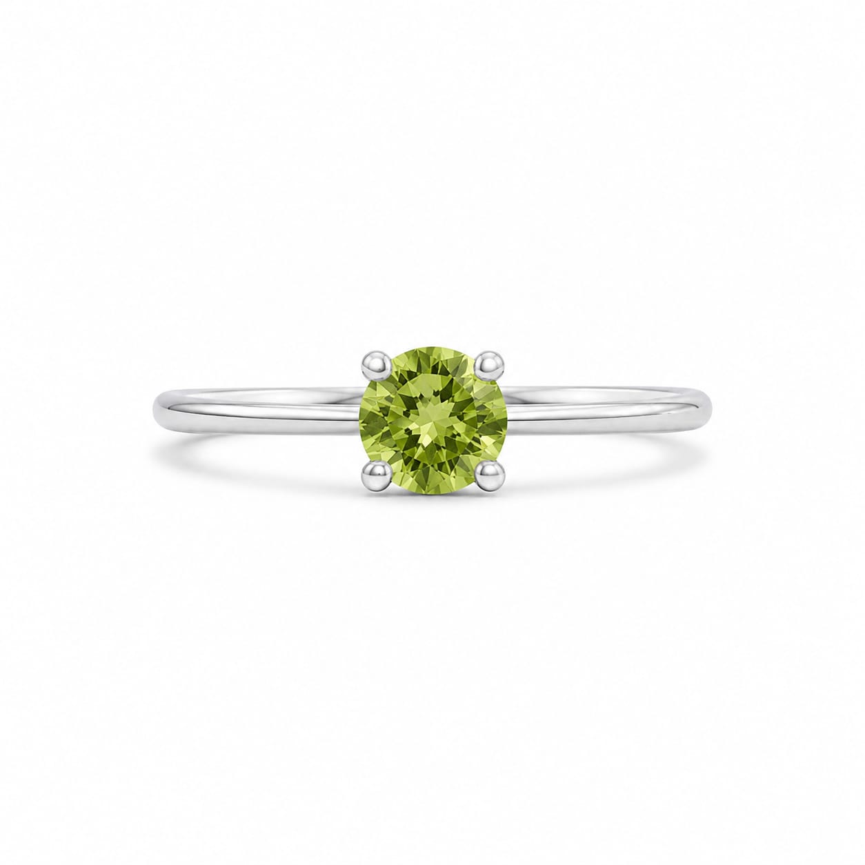 Round Birthstone Ring