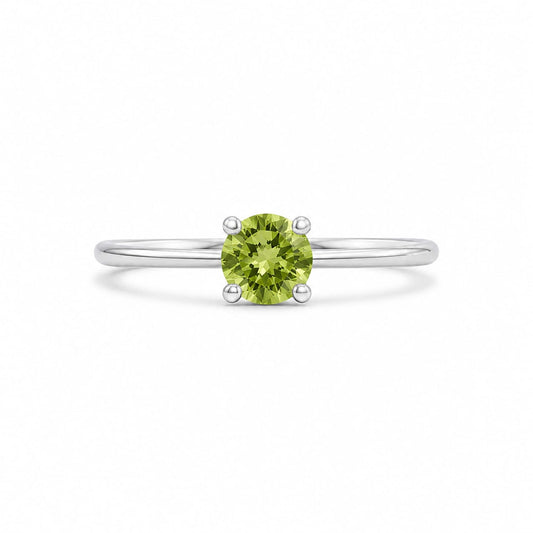 Round Birthstone Ring