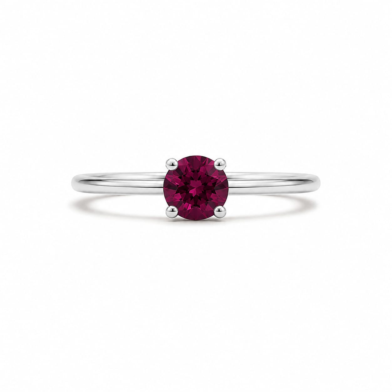 Round Birthstone Ring