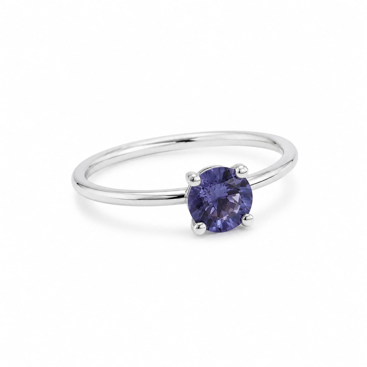 Round Birthstone Ring