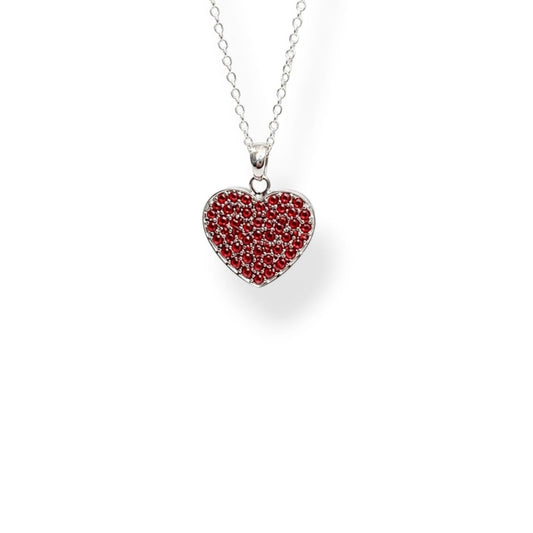 Valentine Heart Pendant with chain