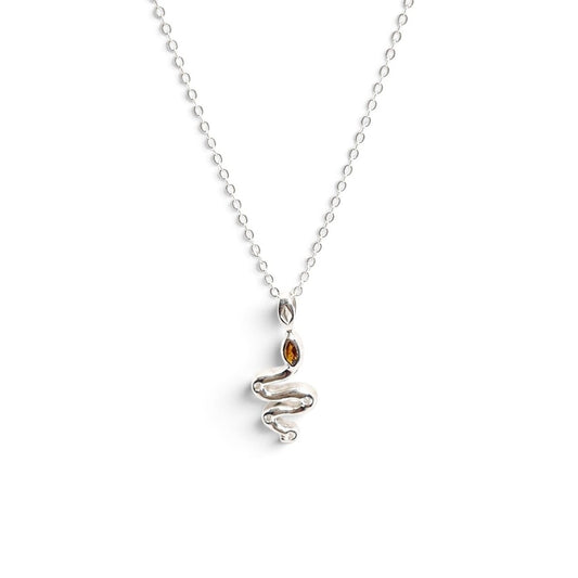 Serpentina Charm Pendant with chain