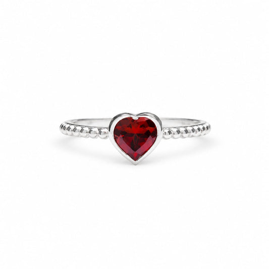 Twisted Heart Ring