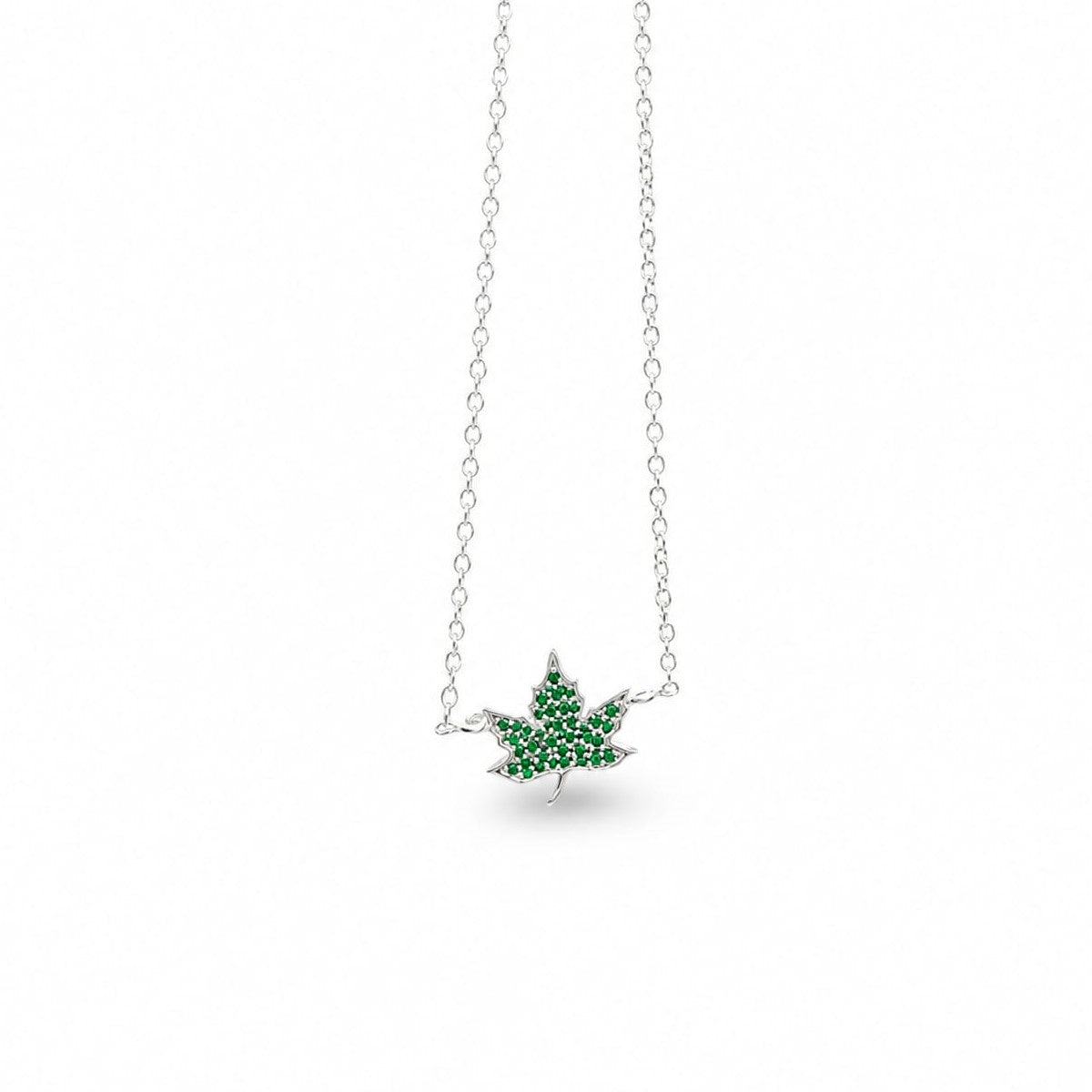 Maple Leaf Charm Necklace