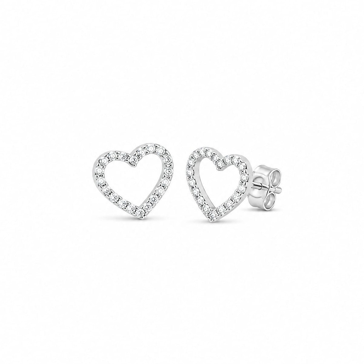 Mini Heartline Studs