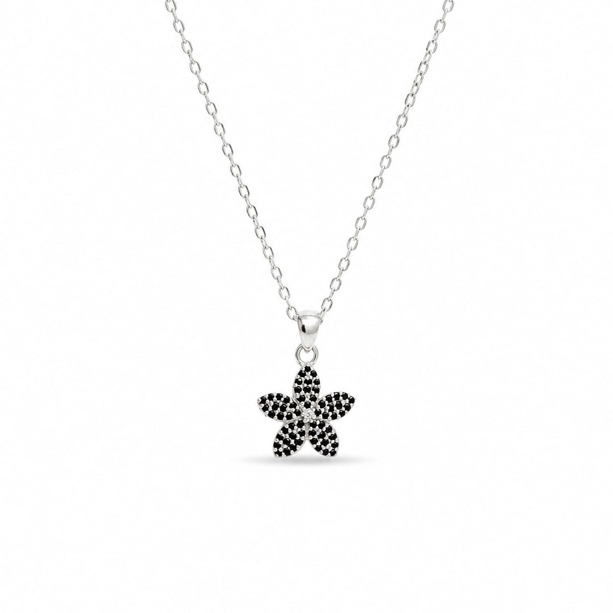Emerald Bloom Pendant with chain