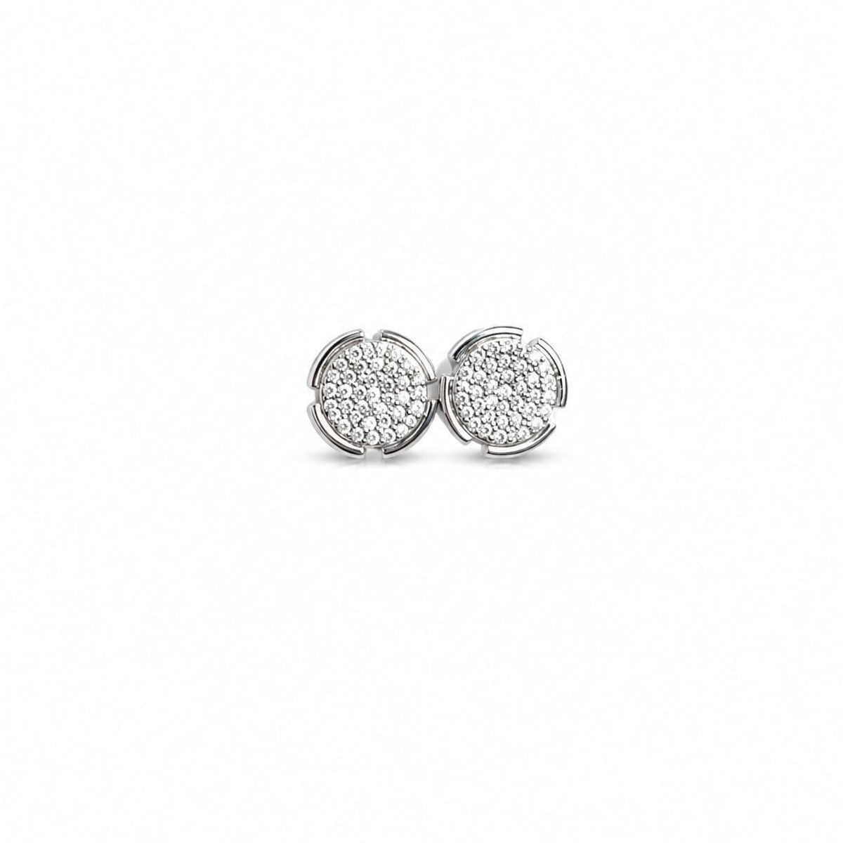 Cluster Earring Silver