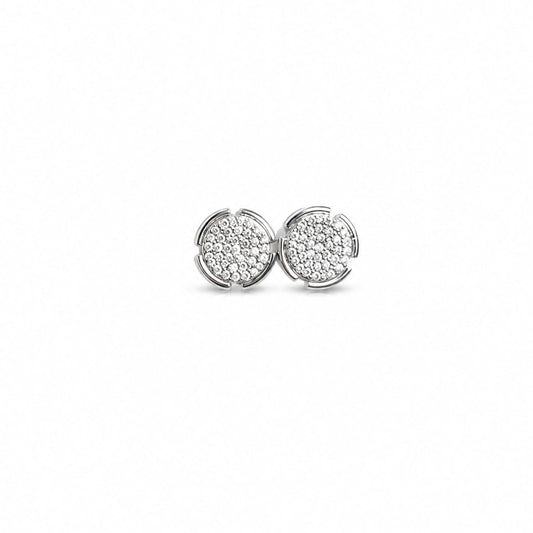 Cluster Earring Silver