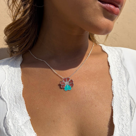 Clover Leaf Charm Necklace