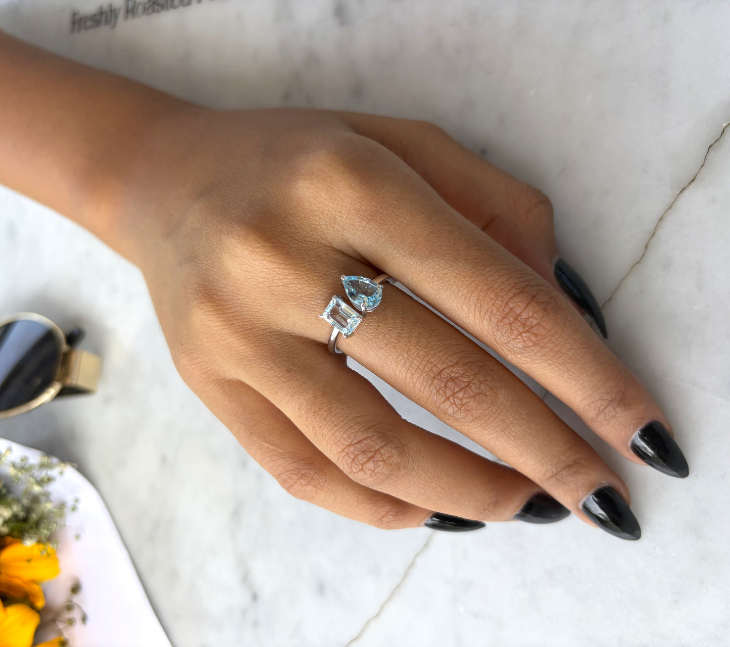 Sky Color Duet Ring