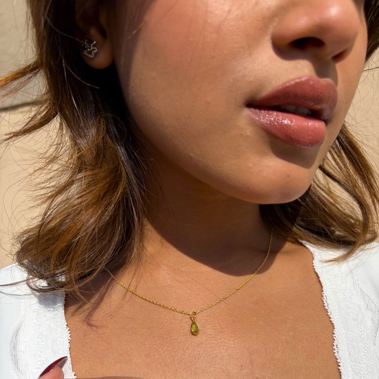 Mini Heartshine Studs Silver