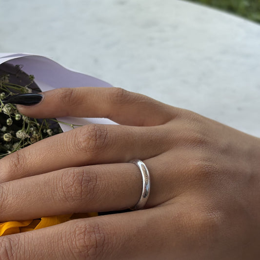 925 Silver Bold Stacker