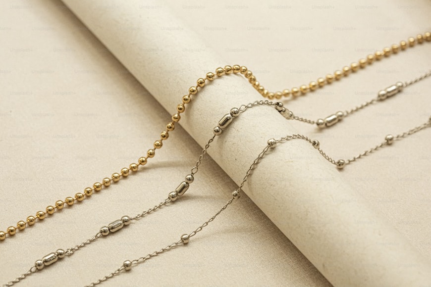 Silver Ball Chain Necklace